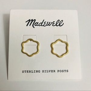 Madewell Wobbly Circle Earrings NWT - LAST